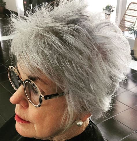 short white hair|28 Short Gray Hairstyle Ideas to Inspire Your Look.